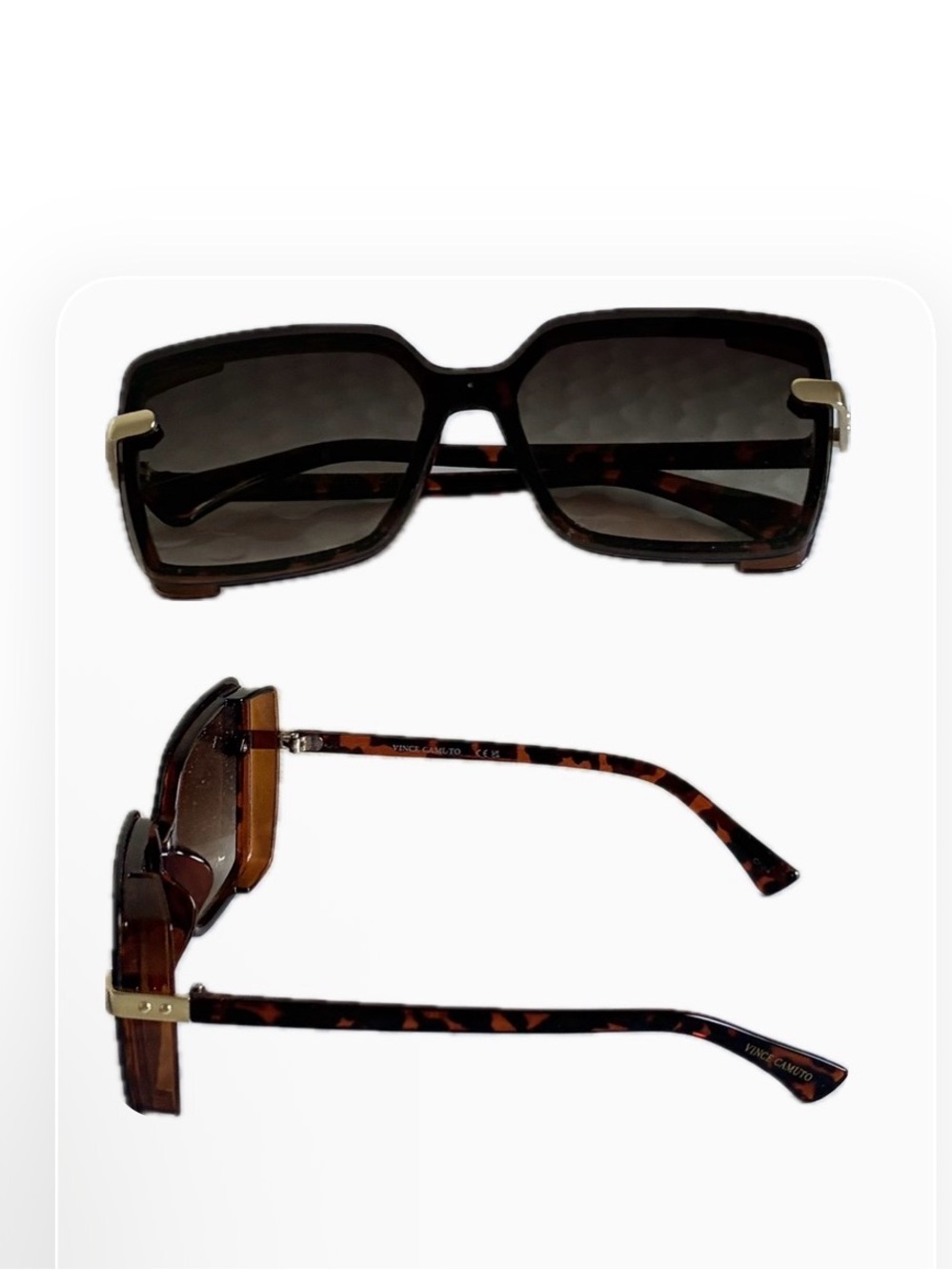 Square Sunglasses - Brown